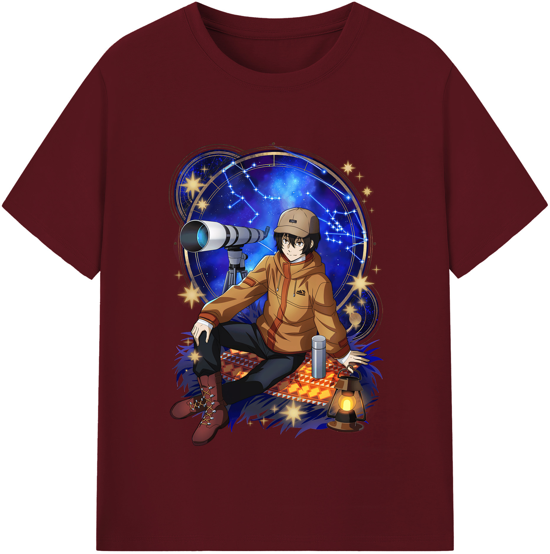 （画像用） 文豪ストレイドッグス Bungo Stray Dogs 綿100％半袖Tシャツ（フロントプリント）